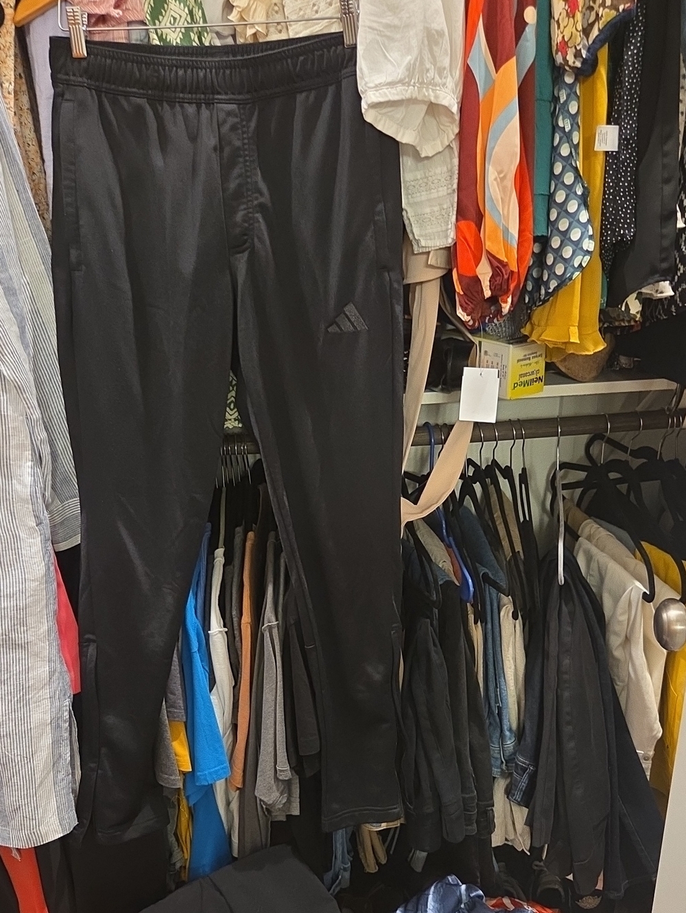 adidas Black Men’s Athletic Joggers